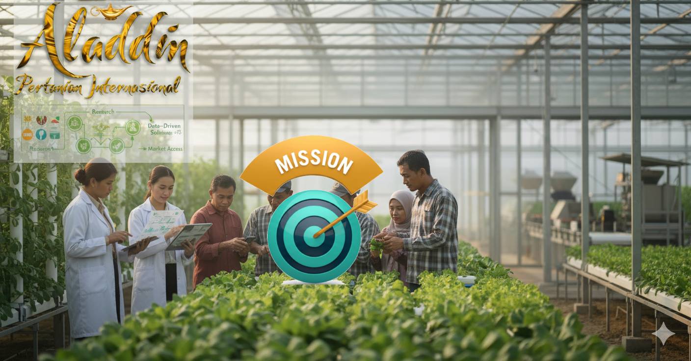 Mission : Aladdin pertanian internasional